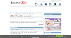 Desktop Screenshot of lidzbark.com